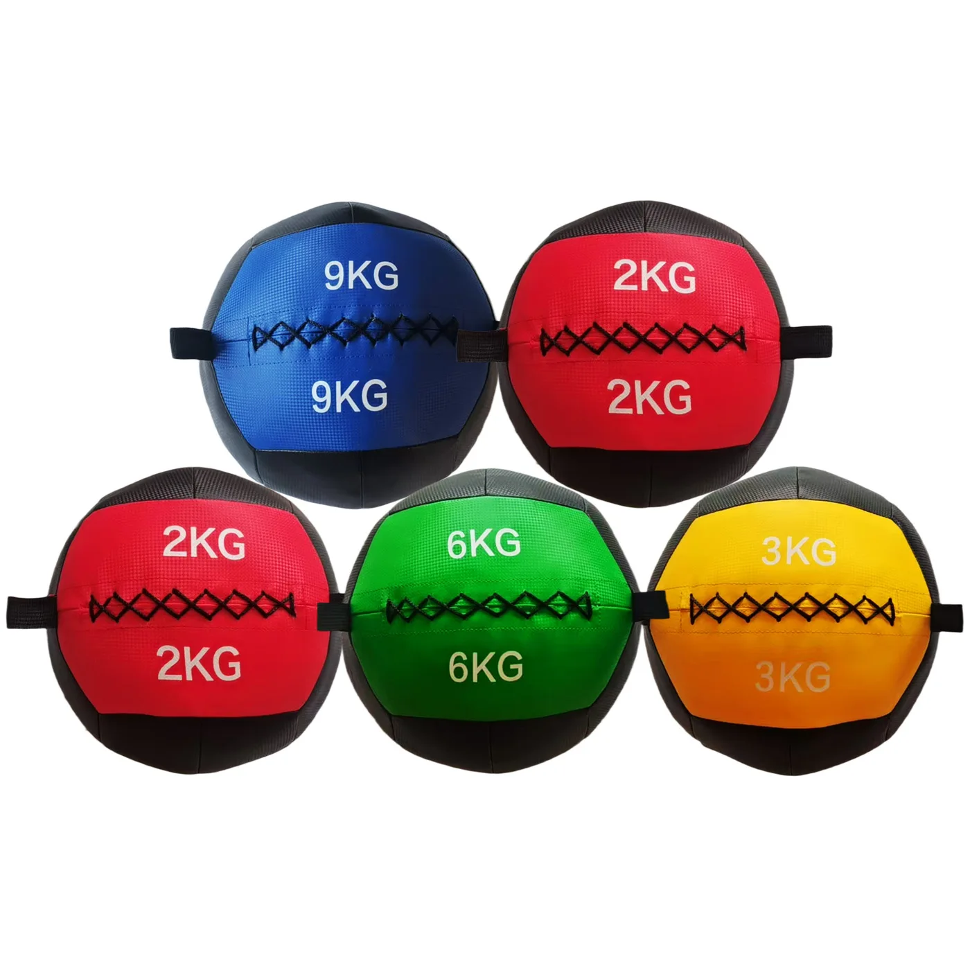 Crossfit Medizinball 2-12kg Leer Gym Core Training Slam Trainer Balance Wurf- und Sprungausrüstung Fitness Sportgerät Image