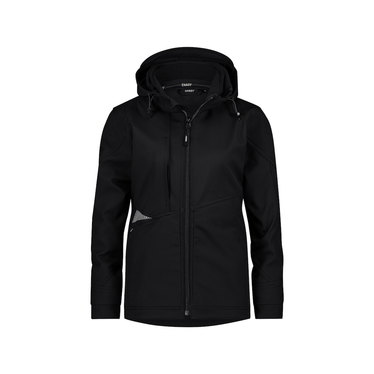DASSY® Gravity Next Women Softshell-Jacke für Damen schwarz/anthrazitgrau XL Image