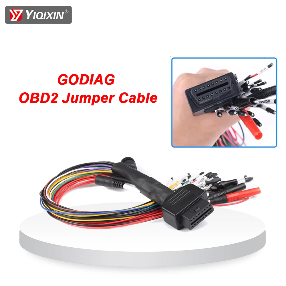 GODIAG GT100 Vollprotokoll-Breakout-Tricore-Kabel DB25 OBD2-Jumper zum Anschluss von ECU für ECU-Programmier-Autodiagnosetool Image