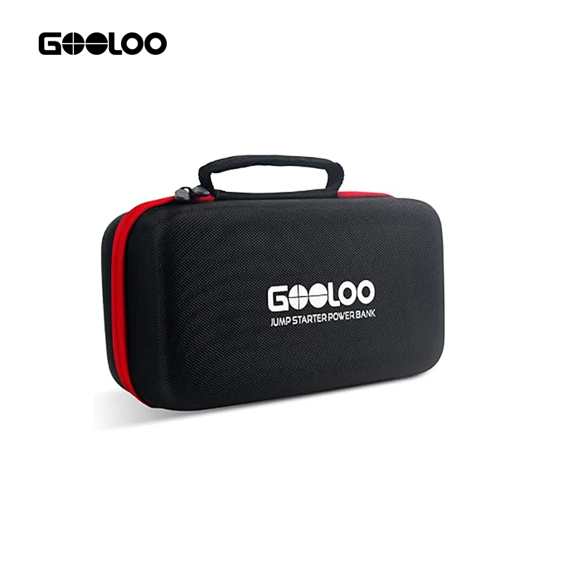 Für gooloo gt4000 gt3000 ge1200 gp4000 pro sprungs tarter eva aufbewahrung sbox tragbare schwarze power bank aufbewahrung tasche Image