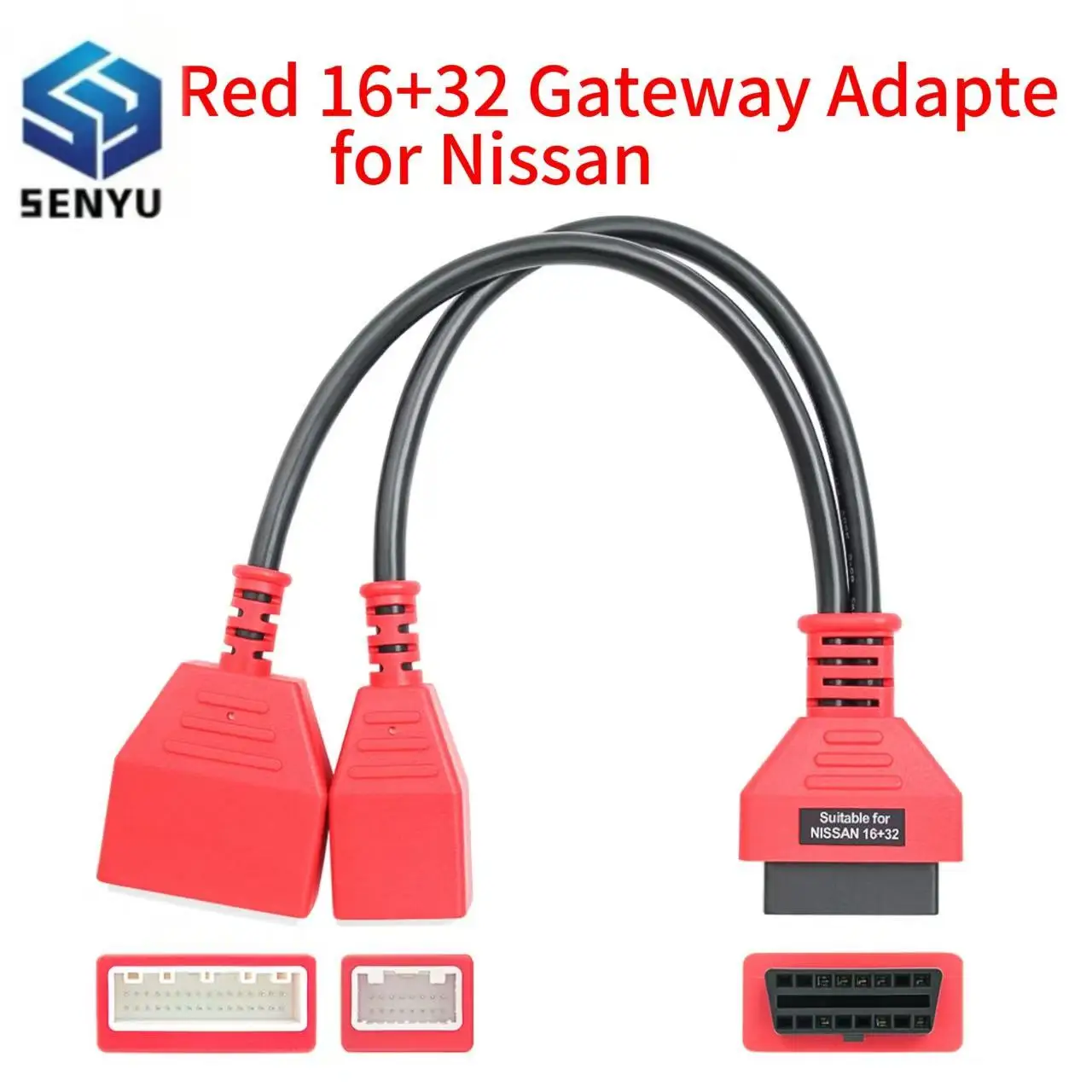 16+32 Gateway OBD2-Adapterkabel für Nissan, kein Passwort erforderlich, funktioniert mit Autel IM508 IM608 Lonsdor K518SE OBD 2-Anschluss-Autowerkzeug Image