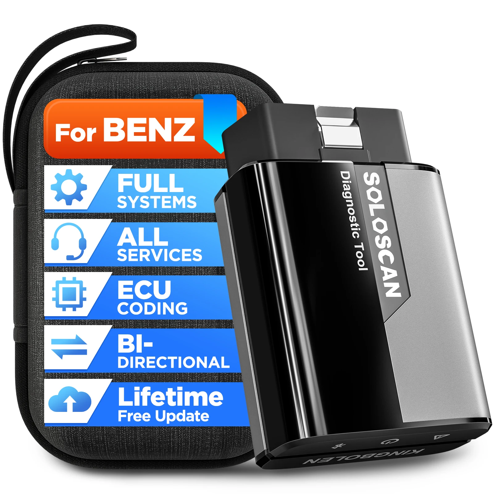 KINGBOLEN SOLOSCAN Auto-OBD2-Scanner für Mercedes Benz, für Maybach, für SPRINTER-Serie Image