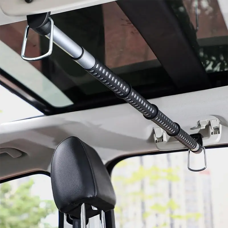 Kleiderstange für Hummer H2 2003-2009, einziehbare Kleiderstange für den Innenraum, robuste, verstellbare Wäschestange, zur Fahrzeugmontage