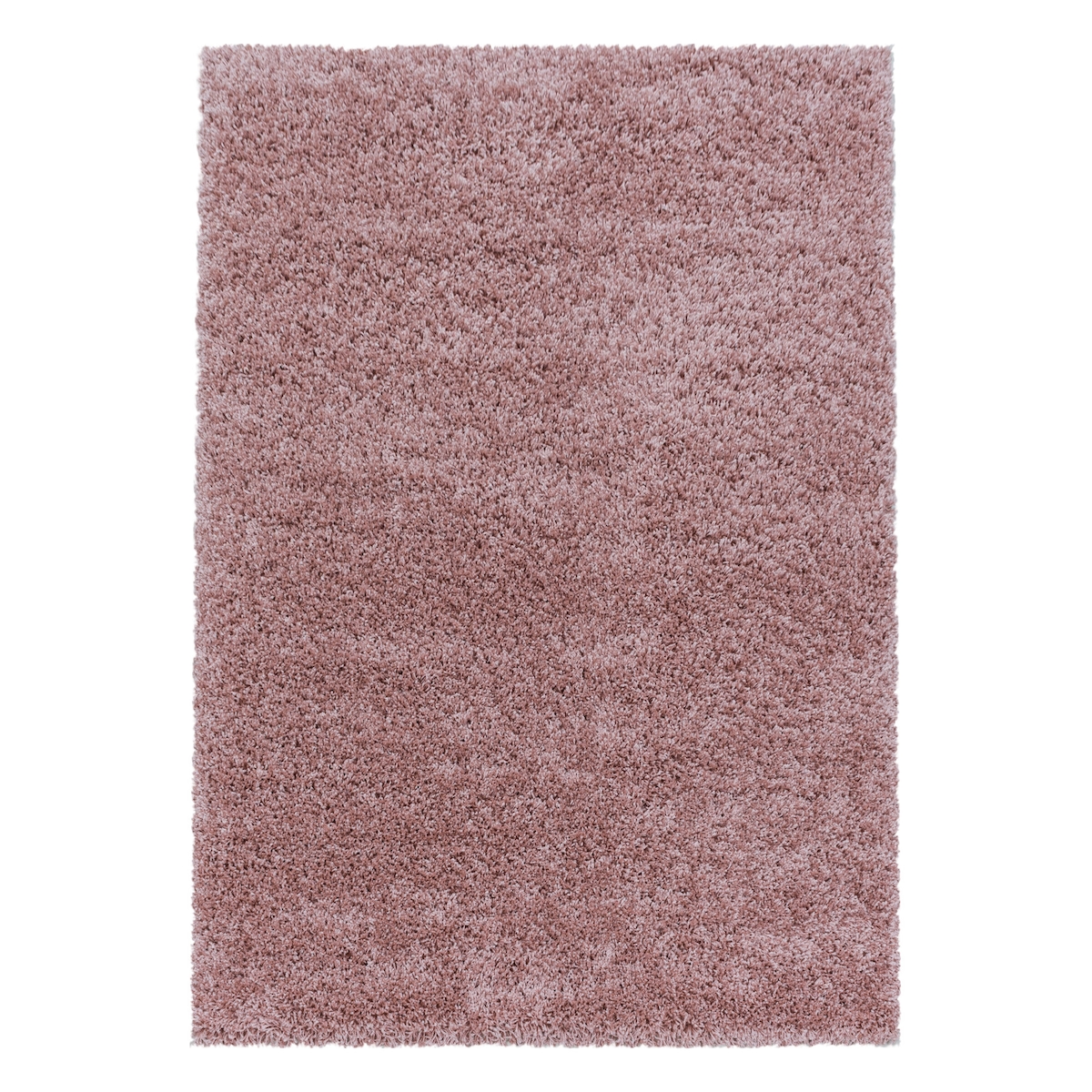 Teppich Waschbar Shaggy Uni Kuschelig Strapazierfähig Schlafzimmer Esszimmer Rosa 60x110 cm OEKO-TEX Gekettelt – SPREE von Kadima Design Image