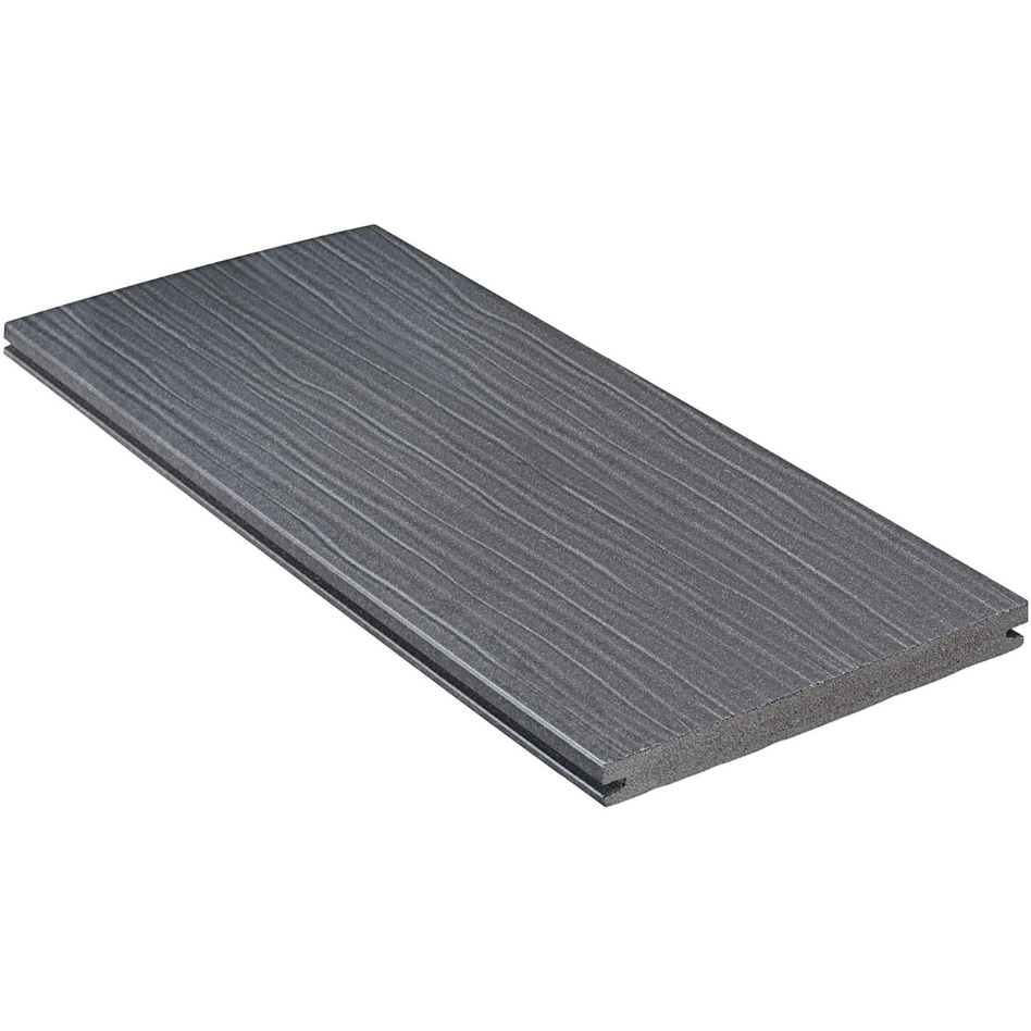 NATURinFORM WPC-Terrassendiele DIE EXKLUSIVE basaltgrau massiv, 3000 mm, 200 mm