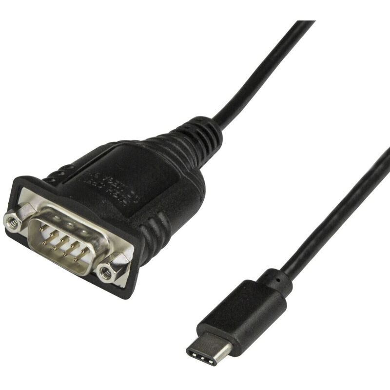 Startech.com Cavo Adattatore Da Usb C A Seriale Con Com Port Retention - Cavo Convertitore Da Usb Tipo C A Rs232 (d Icusb232proc