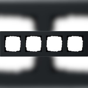 Gira Abdeckrahmen 4f. sw 0214095 Image