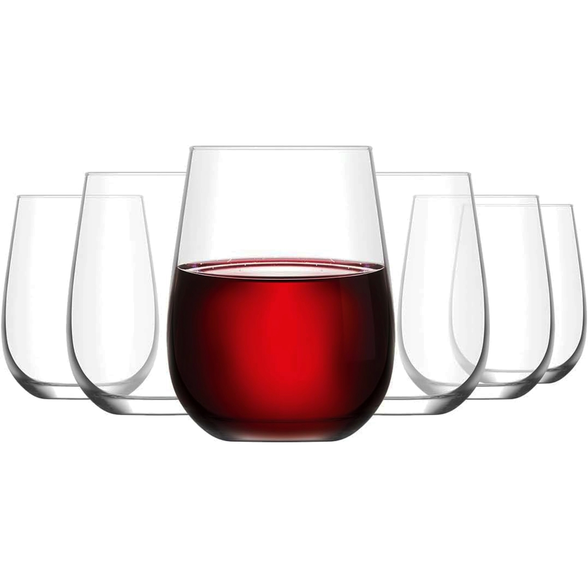 LAV Gaia Weingläser ohne Stiel 475ml, 6er Set Image