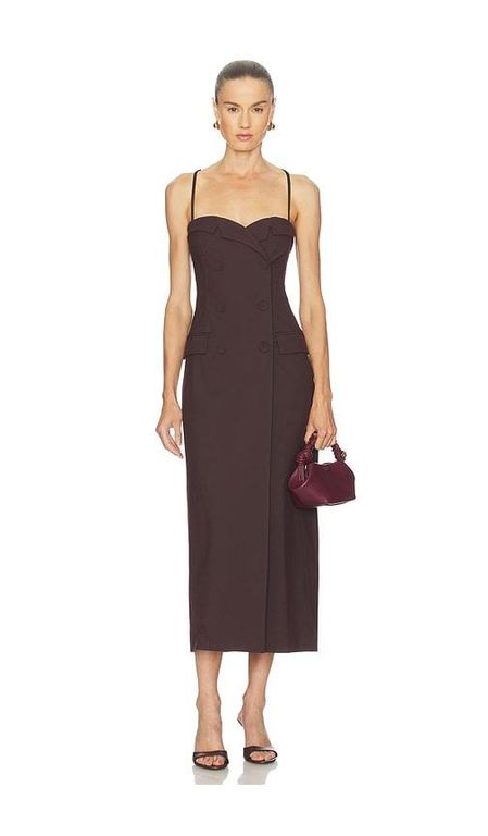 Noeme Midi Dress - Purple - Camila Coelho Dresses