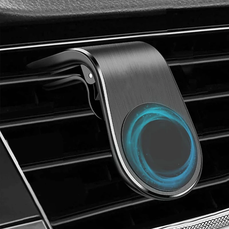 L-Type Magnetic Car Mobile Phone Holder Universal Air Vent Car Smartphone Mount Cell Phone GPS Support For iPhone Xiaomi Bracket