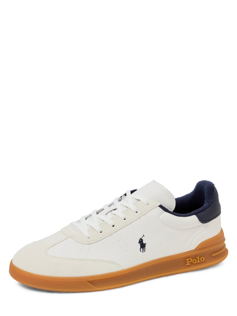 Polo Ralph Lauren Sneaker aus Leder Herren weiß, 43