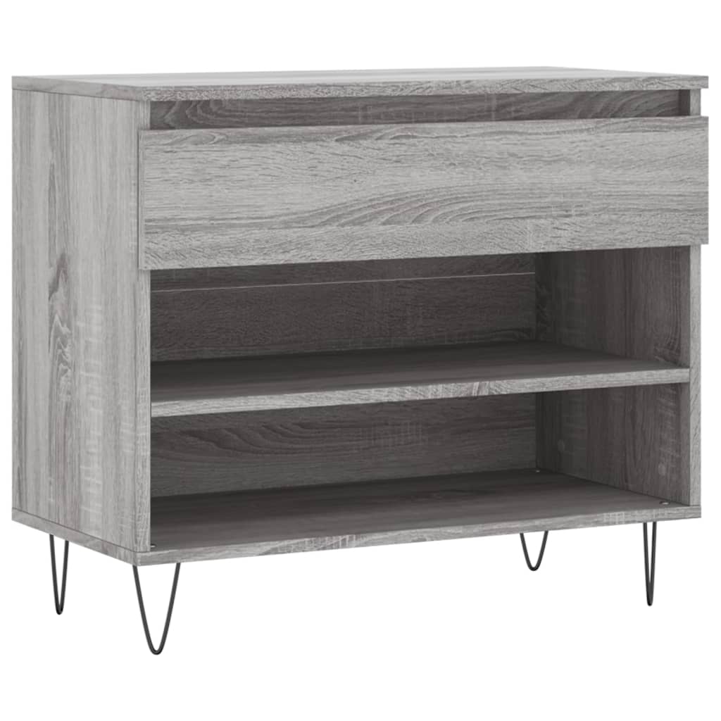 Helloshop26 - Schuhschrank Schuhaufbewahrung Möbel für Eingangsbereich/Flur/Wohnzimmer Sonoma Design 70 x 36 x 60 cm Holzwerkstoff 02_0022092 Image