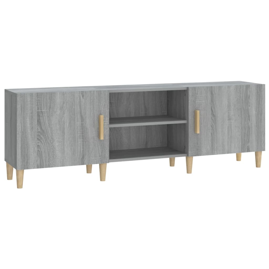 Helloshop26 - Multimedia-TV-Ständer TV-Regal TV-Sideboard Esszimmer Wohnzimmer Schlafzimmer Sonoma 150 x 30 x 50 cm Holzwerkstoff 02_0028399 Image