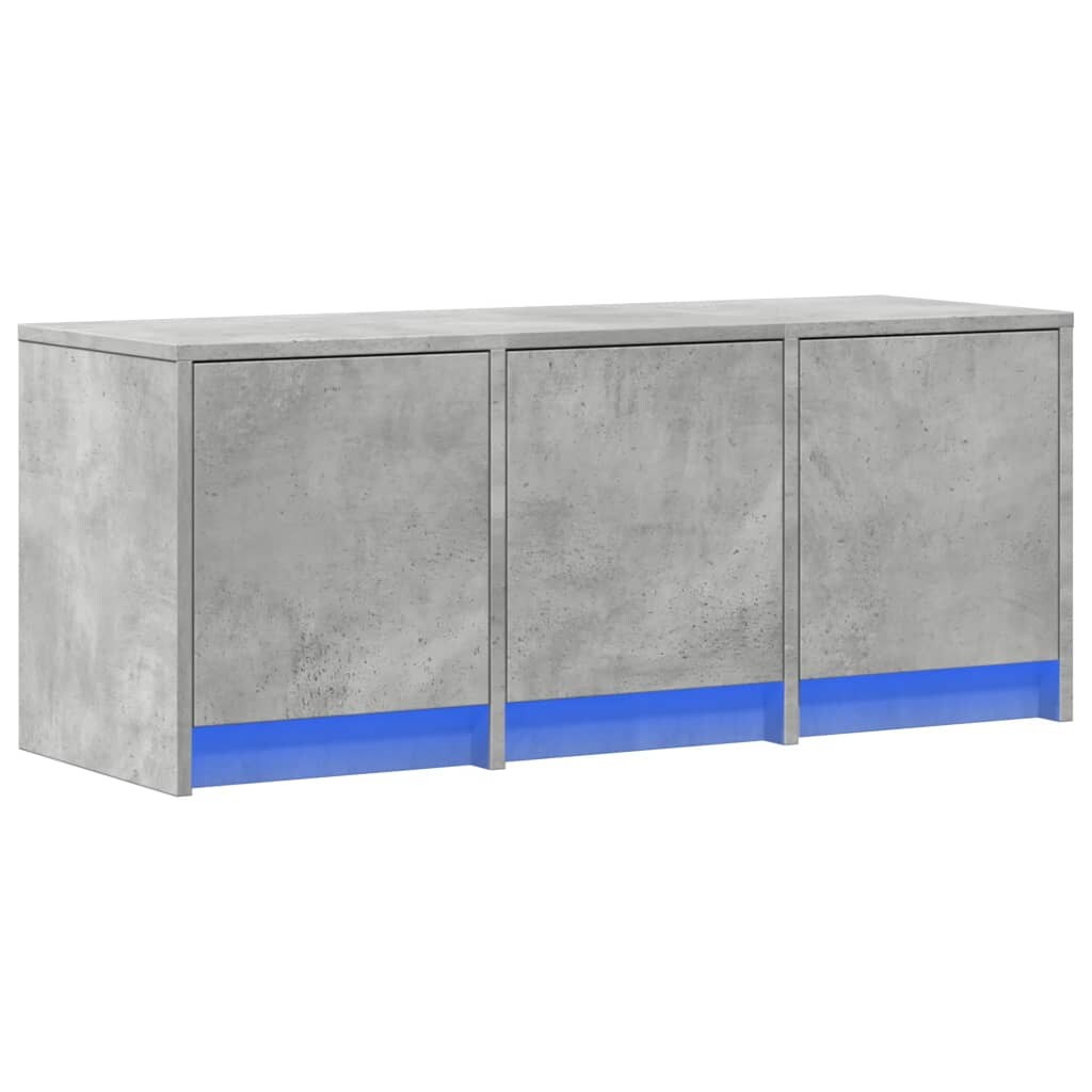 Helloshop26 - Multimedia-TV-Ständer TV-Regal Sideboard TV-Schrank für Esszimmer Wohnzimmer Schlafzimmer mit LED-Beleuchtung 97 x 34 02_0026458 Image