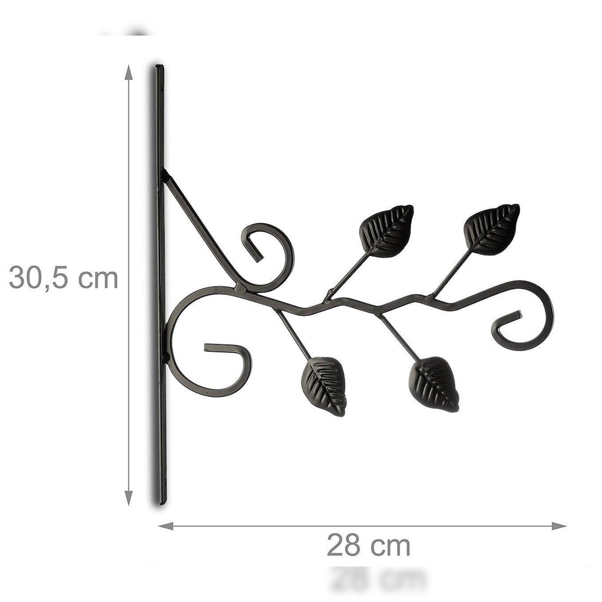 Helloshop26 - Wandhaken für Pflanzen Gartenarbeit Metallblumentopf Gartendekoration 2013104 Image