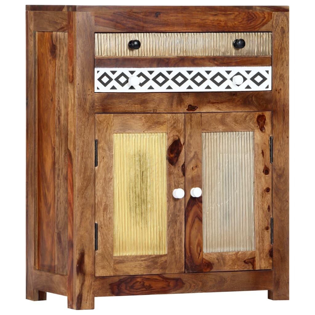 Helloshop26 - Buffet Sideboard Schrank Konsolentisch Beistellmöbel 75 cm Massivholz 4402052 Image