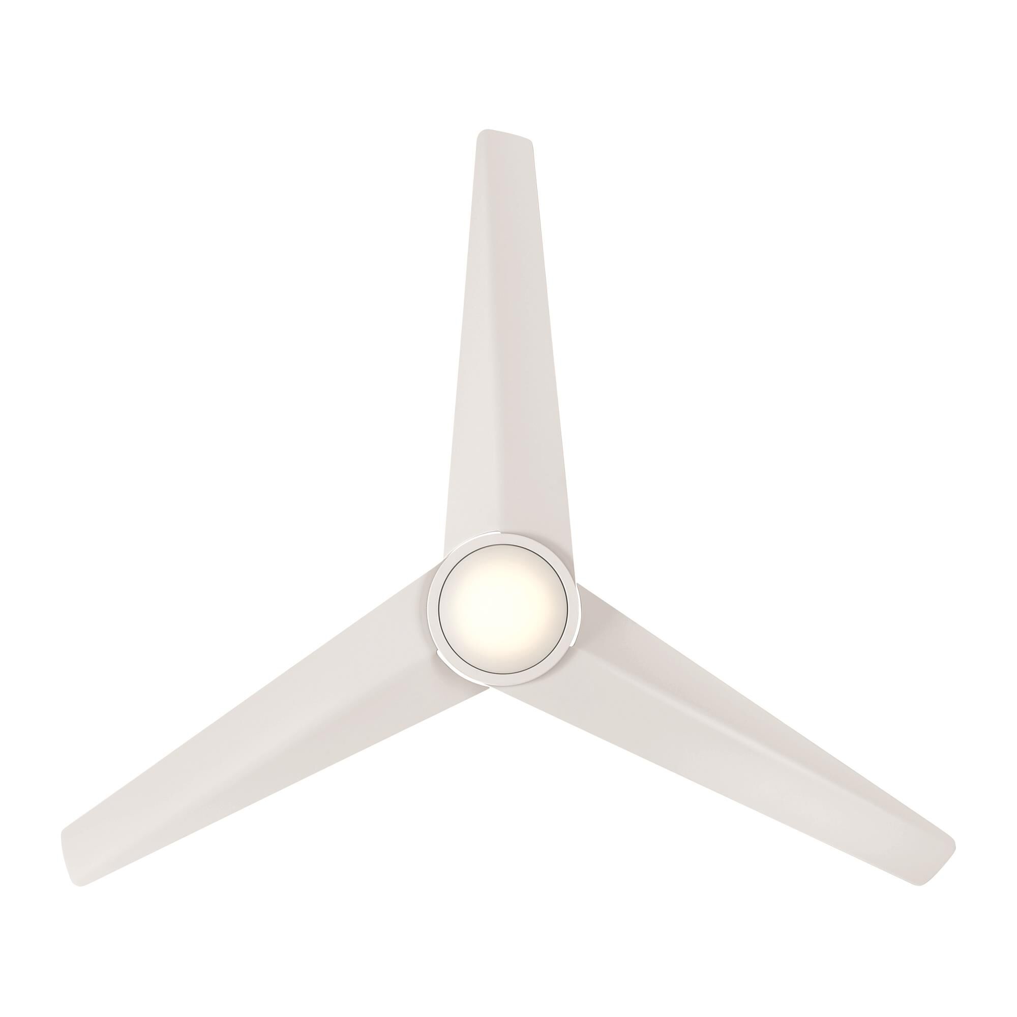 Minka Aire Verna 52 Inch Ceiling Fan with Light Kit - F646L-WHF