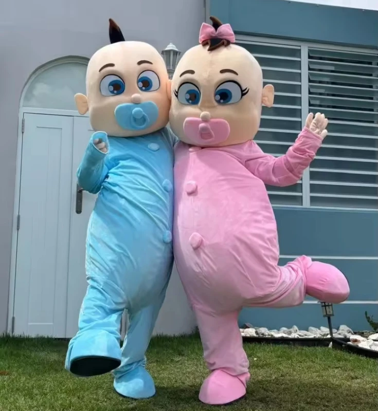 Heißes JJ Baby-Maskottchenkostüm, Werbezeremonie, Weihnachten, Kostüm, Geburtstag, Party, Tier, Karneval Image