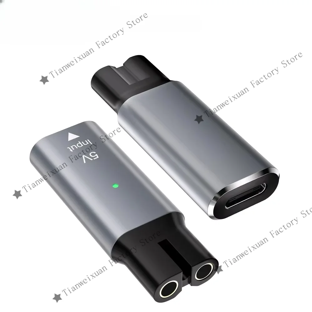 Neuer tragbarer USB-Ladeadapter Typ C für Elektrorasierer (5 V), geeignet für Elektrorasierer Image