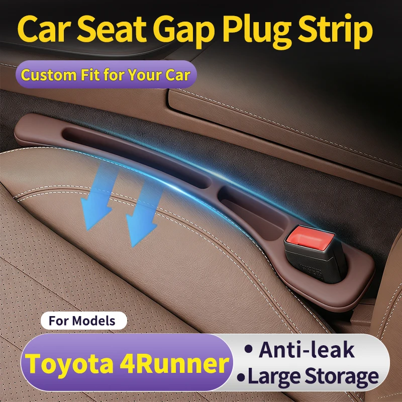 Für Toyota 4Runner Sitzlücken-Organizer, Multifunktionale Auto-Sitzfugen-Aufbewahrungsfach für Telefon, Schlüssel & Karten Image
