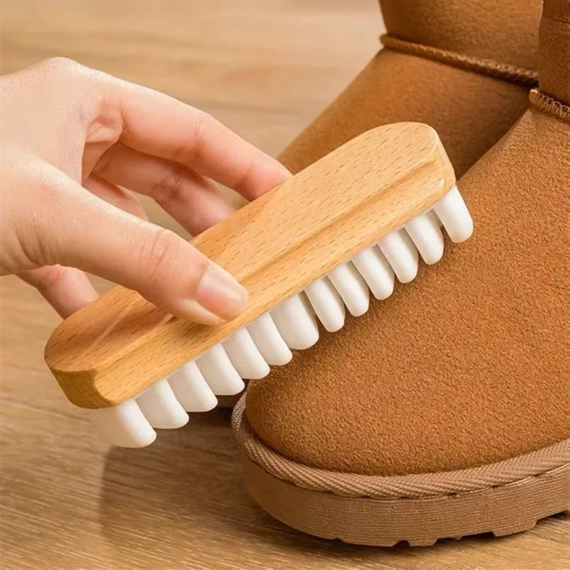 Wildleder-Reinigungsbürste Schuhbürste Schuhreiniger für Wildleder- und Nubukleder-Schuhe/Stiefel/Taschen Schrubb-Reiniger Radierer Schuhbürste Image