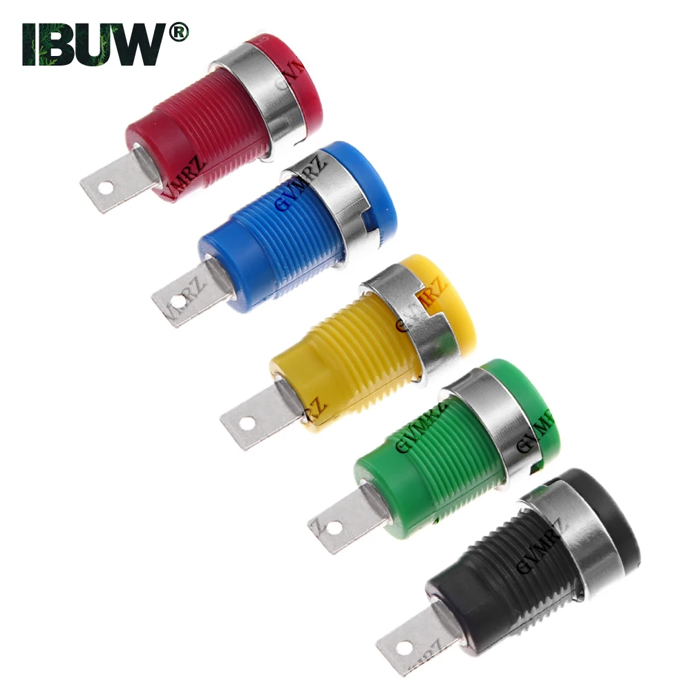 5 Stück Bananenstecker-Buchsen, 4 mm, Bananenstecker-Buchsenanschluss, Multimeter-Buchse Image
