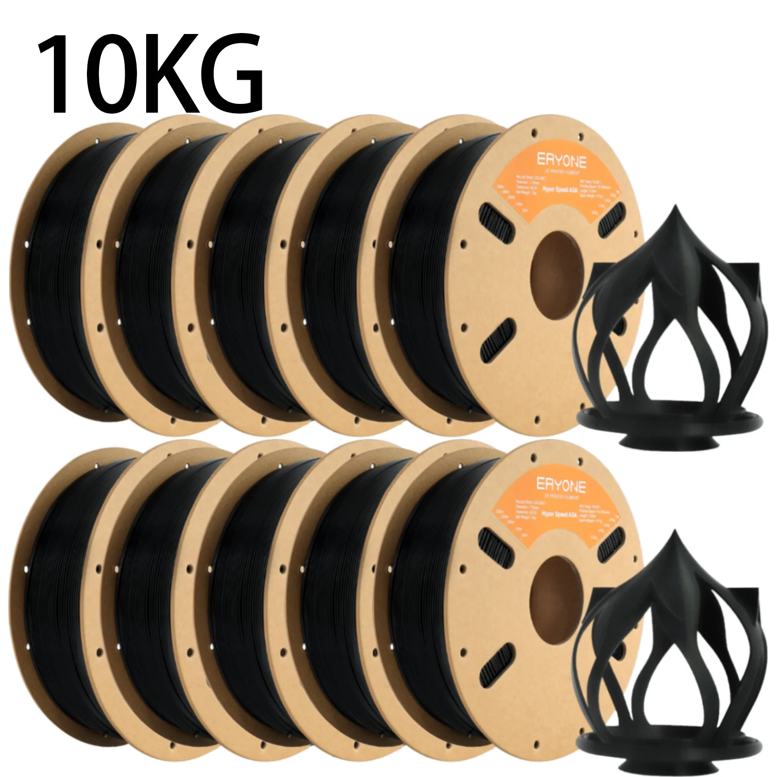 ERYONE 10KG Hyper Speed ASA Filament für 3D-Drucker 1,75mm +/-0,03mm, Schnelles ASA 3D-Druckfilament, Hyper Speed ASA Image