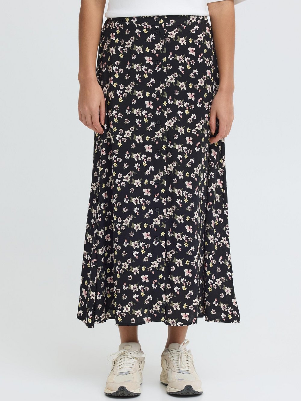 OXMO Midirock Damen schwarz, 38