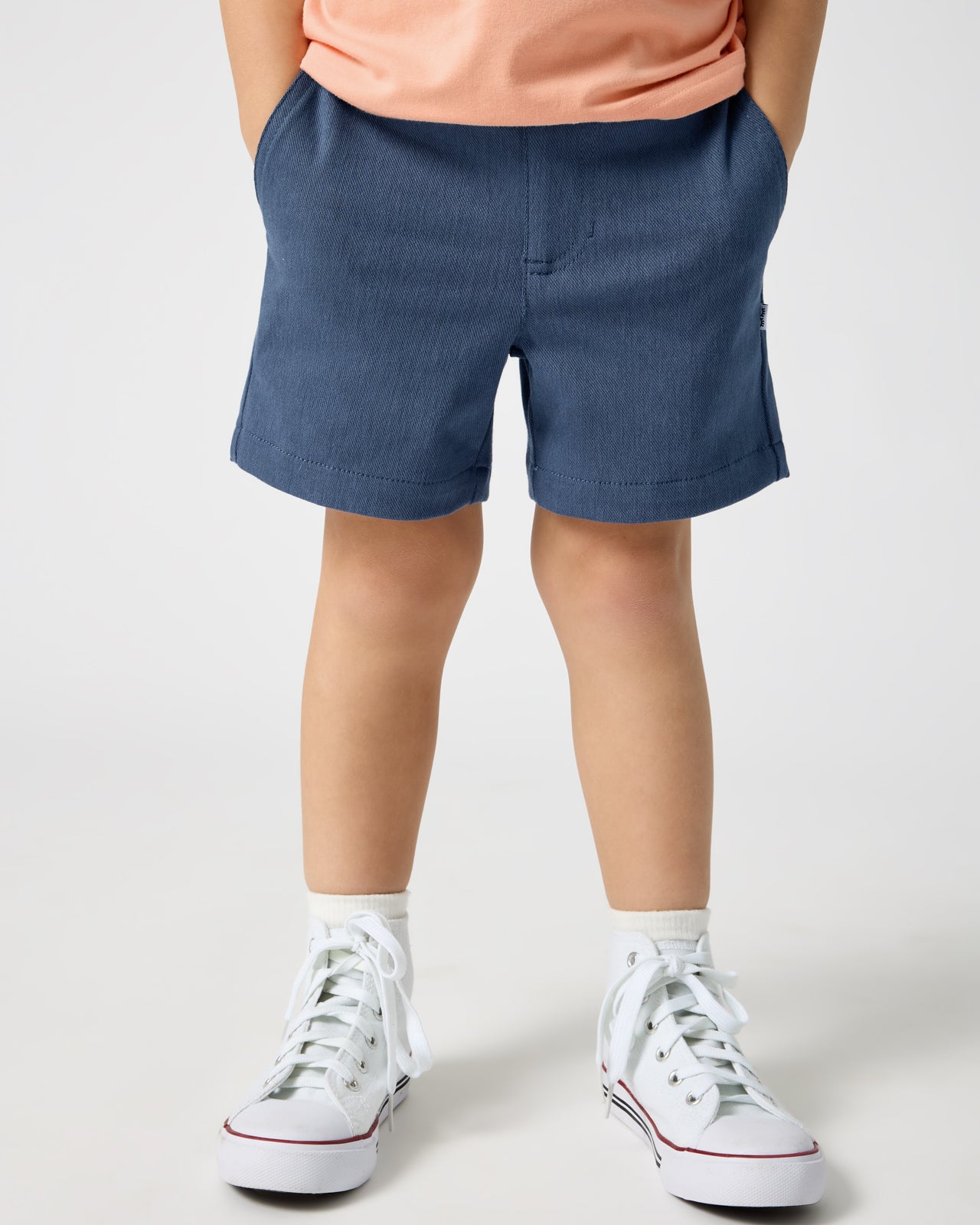 Vintage Navy Chino Shorts - 2T