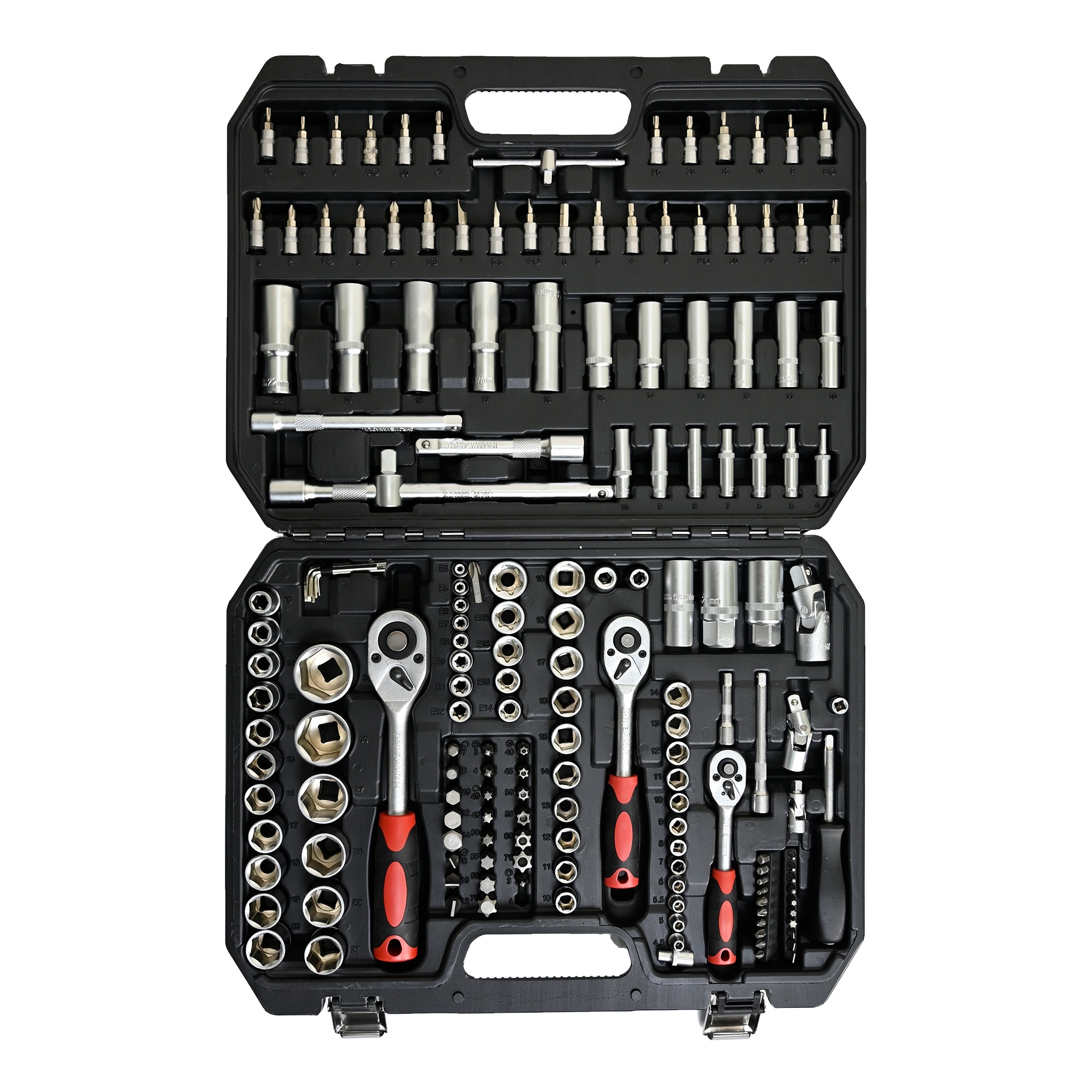 Universal Home Car Repair Tool Set, Socket and Ratchet Wrench Toolbox 171pcs