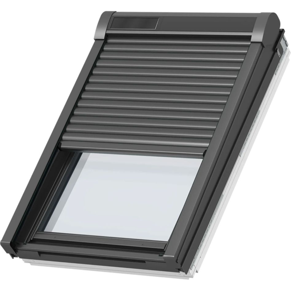 NEU: VELUX Solar-Rollladen SSL 0000K Aluminium Dunkelgrau, 85x112 cm (8/11)