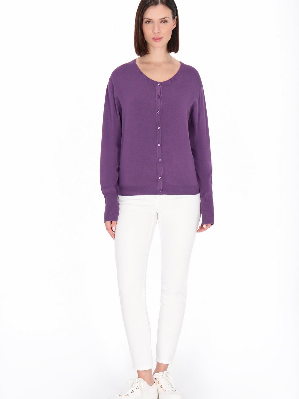 Usha Strickjacke Damen lila, XL/XXL Image