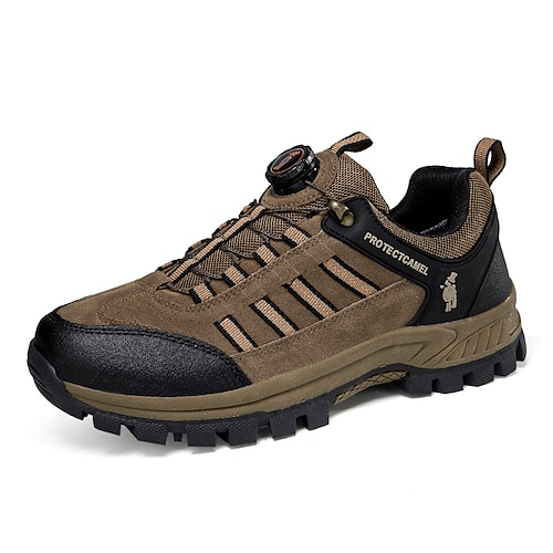 Schützende Outdoor-Wanderschuhe für Herren, schnell verstellbare Trail-Sneaker, atmungsaktive und rutschfeste Wanderschuhe für Herren, geeignet für Camping, Trekking, Reisen, Abenteuertrips und den Alltag.