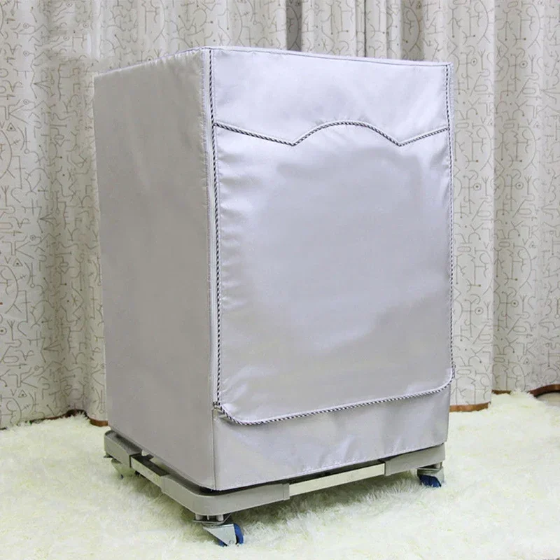 Sunscreen Dust Proof Cover Washing Machine Cover Waterproof Case Washing Machine Protective Dust Front Load Wash Dryer 4 Sizes