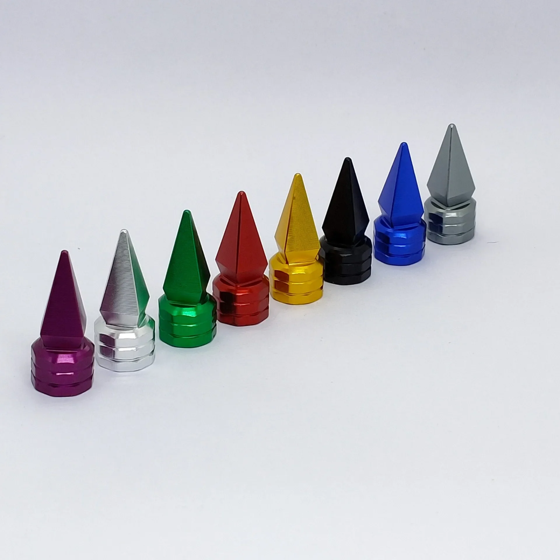 Tappi stelo valvola in cristallo con memoria originale per ruota auto da 4 pezzi, adatti universali per pneumatici per auto e moto, tappi valvole pneumatici aria, antipolvere