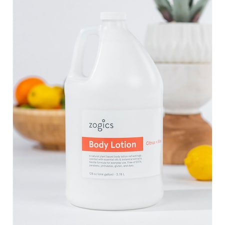ZOGICS BLCA128-Single Hydrating Body Lotion, Citrus and Aloe, 1 gallon