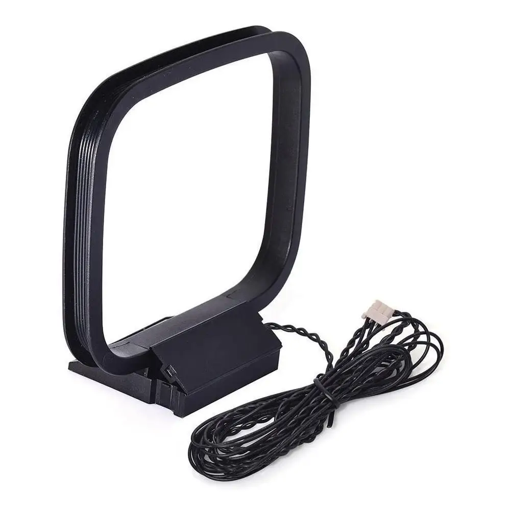 2024 Mini Universal FM AM Radio Antenne Signale mp fänger Line Loop Antenne für Sony Sharp HiFi Stereo Audio Receiver Systeme Image