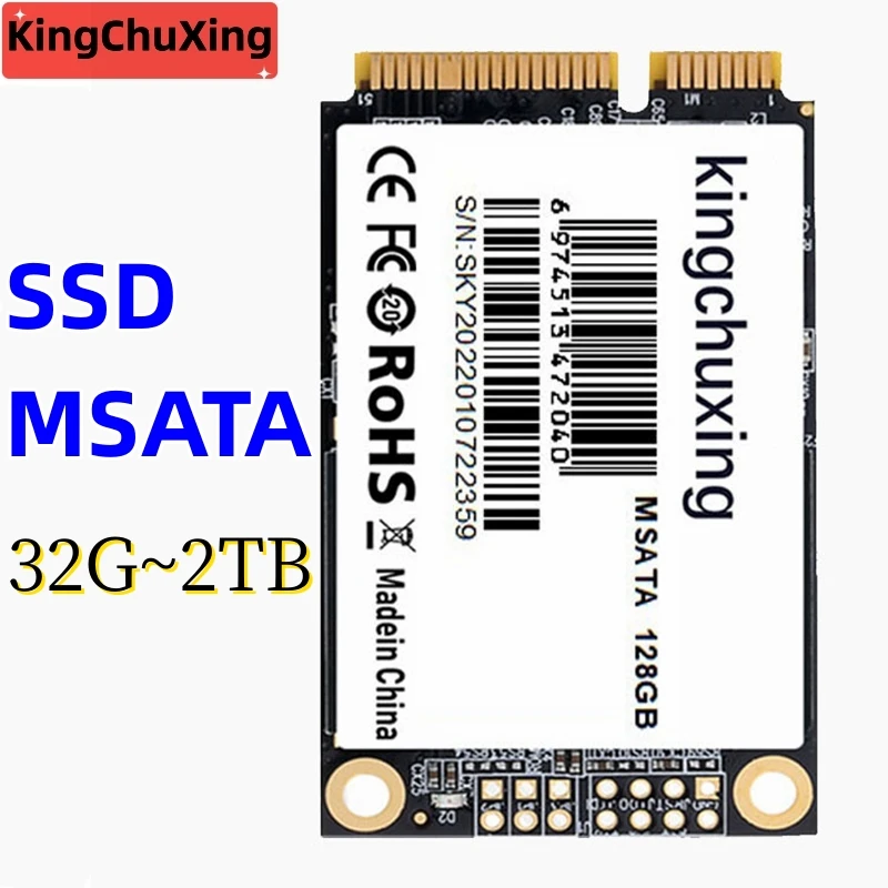 Kingchuxing ssd msata internes Solid-State-Laufwerk 128GB 256GB 512GB msata ssd Hoch leistungs festplatte für Desktop-Laptops Image