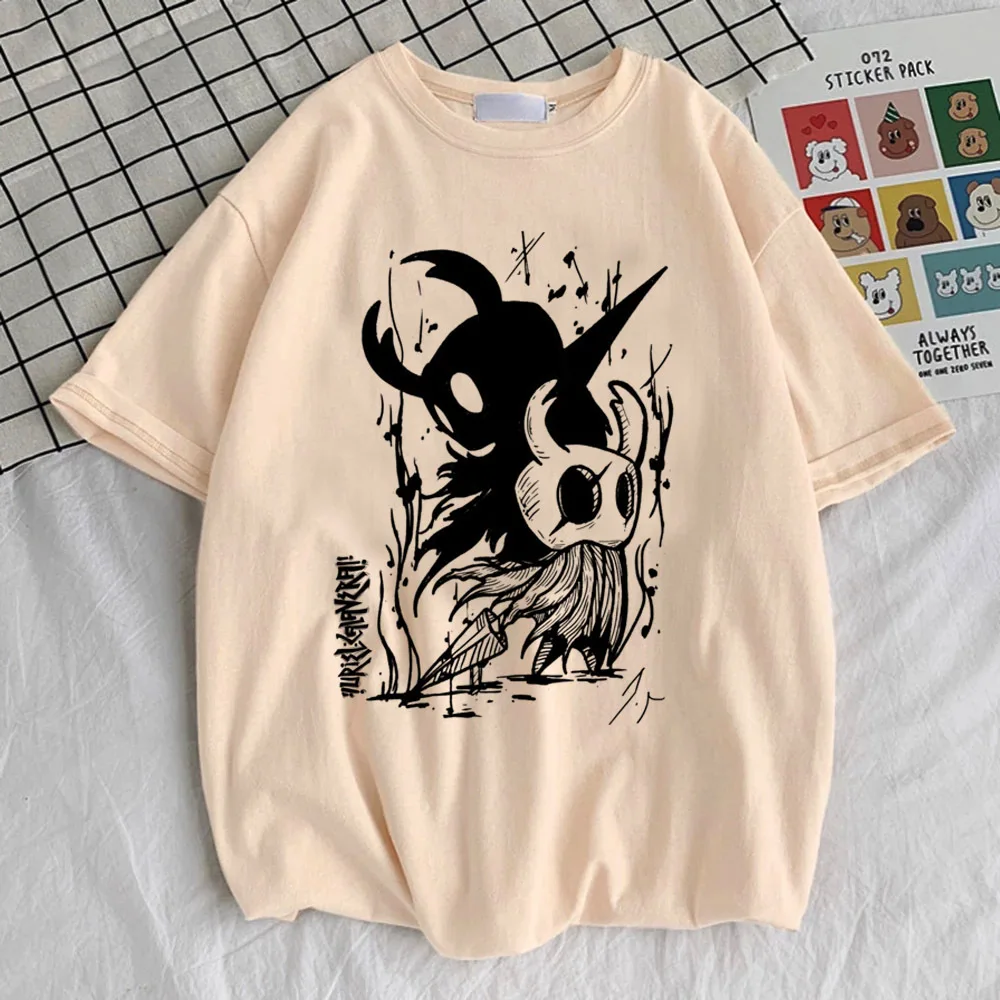 Hollow Knight T-Shirt Teen Hip Hop Retro Digital Punk T-Shirt Vintage Damen Punk Anime