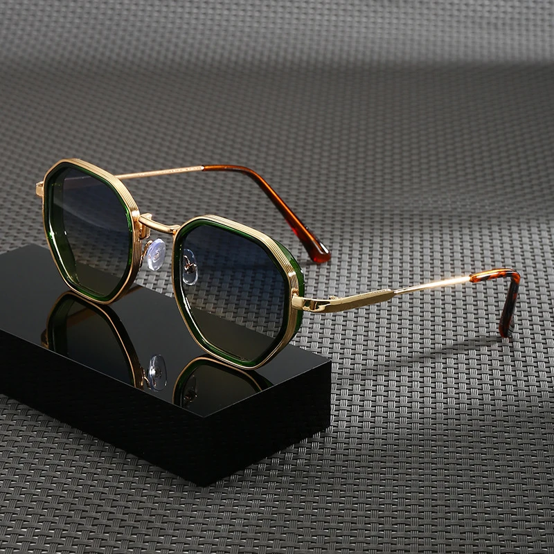 2025 neue Mann Frau Sonnenbrille UV400 Steam Punk Unisex Sonnenbrillen Retro Elliptische Shades Hohe qualität Mode Trend Outdoor Eyewea Image