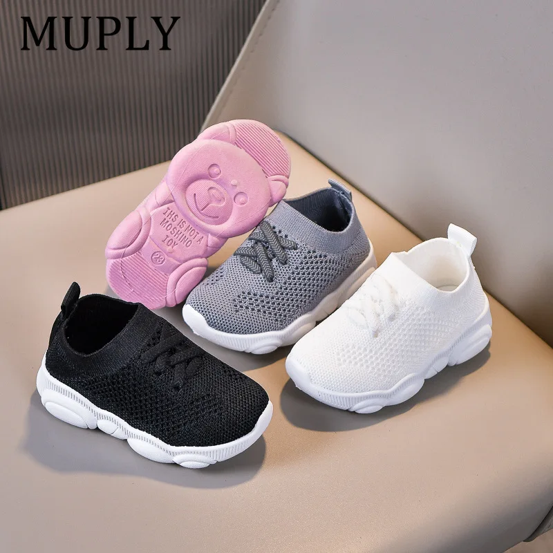 Kinder Schuhe Anti-rutsch Weiche Gummi Unten Baby Sneaker Casual Flache Turnschuhe Schuhe Kinder größe Kind Mädchen Jungen Sport schuhe