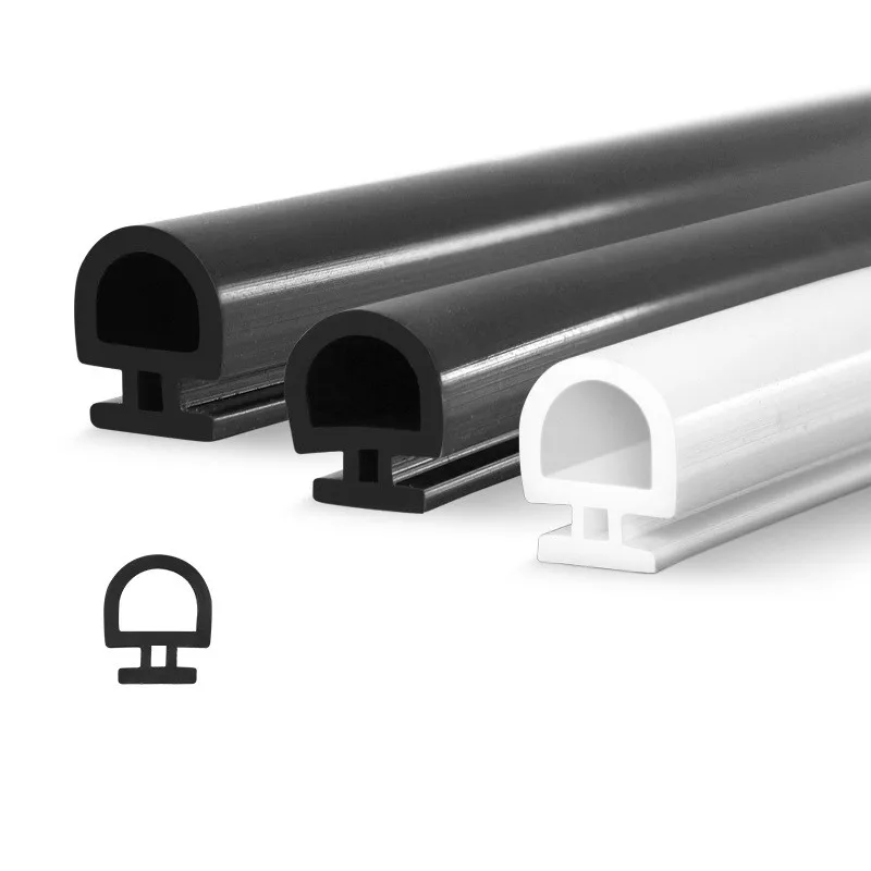 5/10 m Bodenbreite 5/6/7 mm EPDM-Dichtungsstreifen Brücke Aluminium Tür/Fenster versiegelte Kunststoffstreifen energiesparende Fenster und Türen