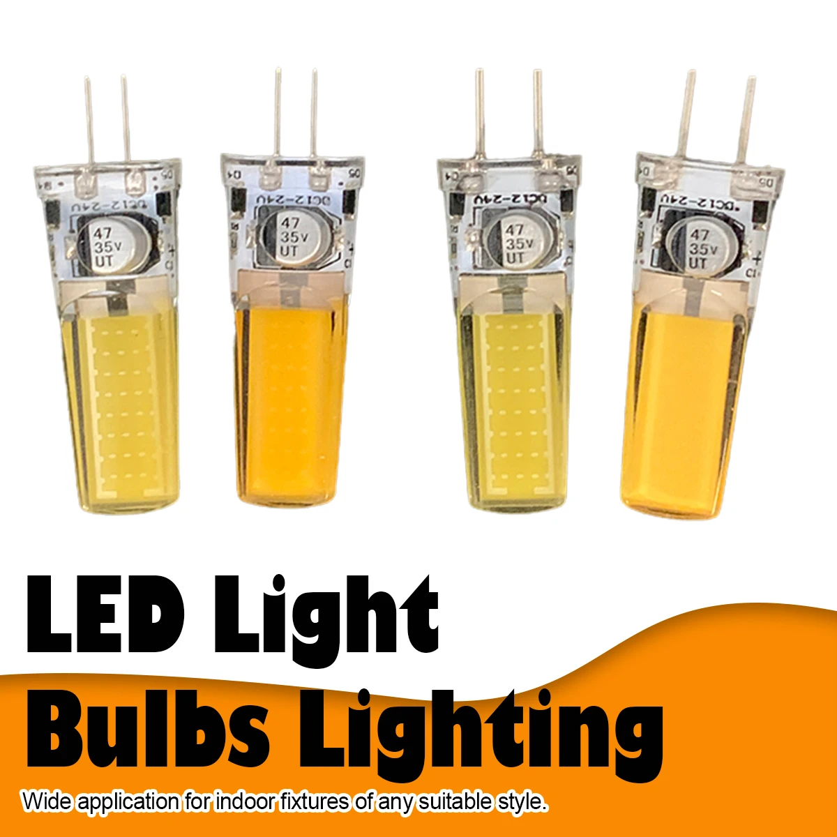 G4 Gy6.35 Led Silikon Lampe 10w 360° Chip Raum Birnen 12volt Lichter Halogen Homekit Ac/dc12v Scheinwerfer Dekoration Kronleuchter Warm