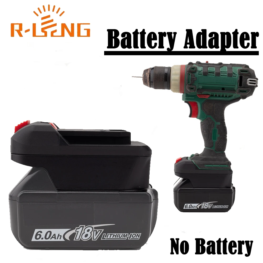 Batterieadapter-Konverter für Makita 18V BL1860 Lithium zu Lidl Parkside X20V Li-Ion Elektrowerkzeug-Zubehör (ohne Batterie) Image