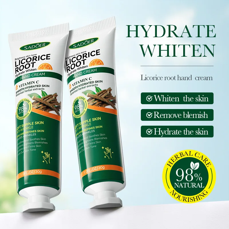 Schnell aufhellende dunkle Knöchel, aufhellende Handcreme, Melanin-Korrektor, feuchtigkeitsspendend, intensiver Fleckenentferner, Kosmetik, Hautpflege 2024 Image