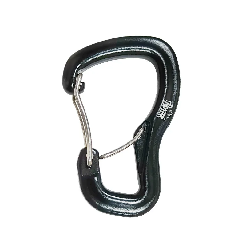 Outdoor-Hängematte mit doppelter Verriegelungsschnalle, multifunktionale Hängeschnalle aus Aluminiumlegierung, Camping-Hängematte, schnelle Hängeschnalle