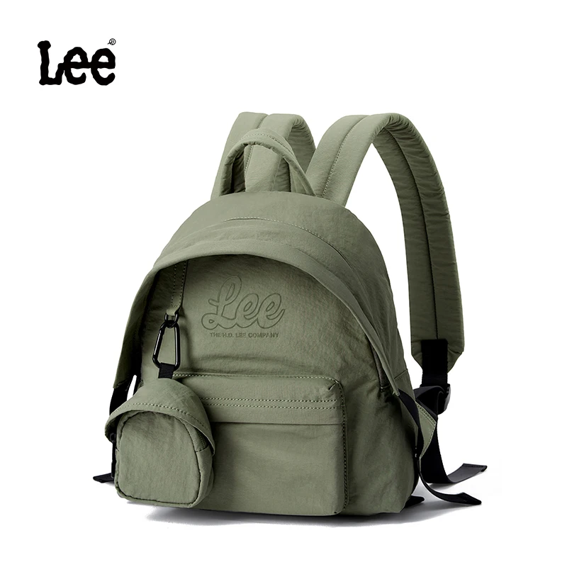 LEE Outdoor Kleiner Reiserucksack aus Nylon, Mini-Größe, 9,7 Zoll, iPad-Rucksack, stilvoller, leichter Damenrucksack mit abnehmbarer Anhängertasche