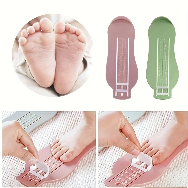 1pc-Baby Fuß Lineal Kinder Fuß Länge Messgerät Kind Schuhe Rechner Für Kinder Infant Schuhe Armaturen Gauge werkzeuge