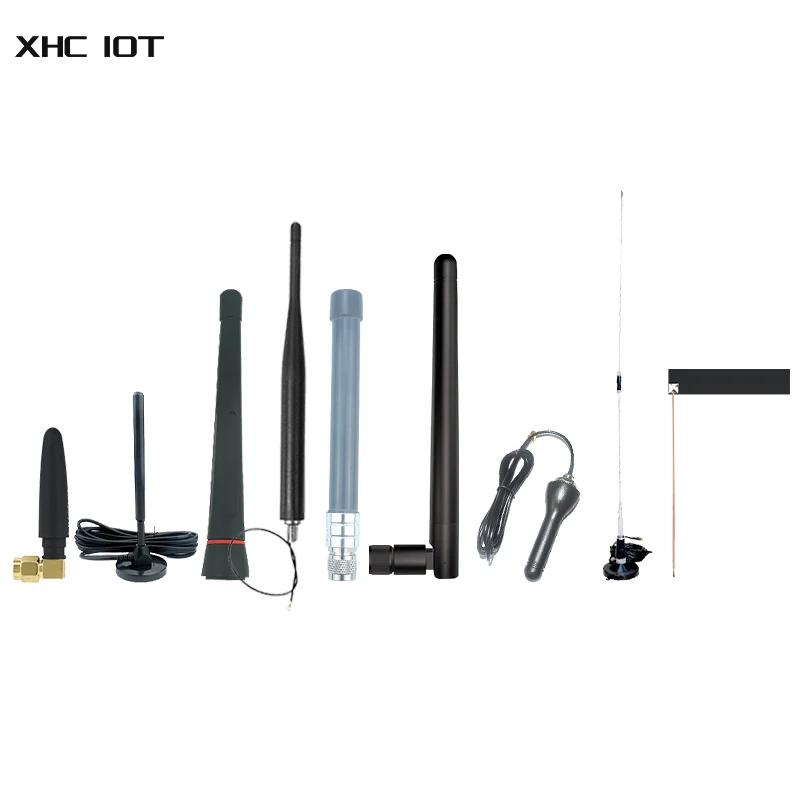 2PCS 433MHz WIFI Gummi Antenne Serie XHCIOT 4dBi SMA-J Faltbare Antenne für Walkie Talkie Wireless Modul Image