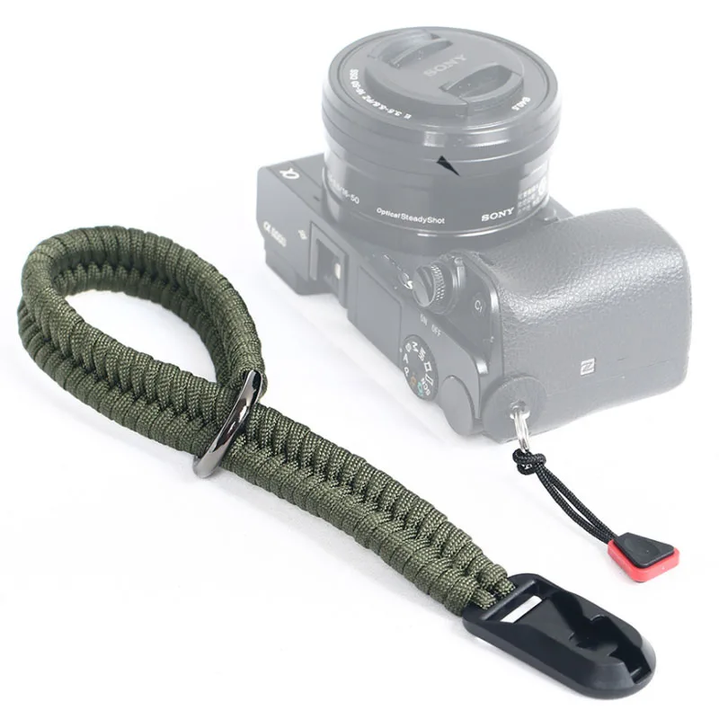 Quick Release Schnalle Gewebte Handschlaufe Seil Handgelenk Armband für Leica für Sony für Fujifilm für Fuji für Canon für Nikon Kamera Image